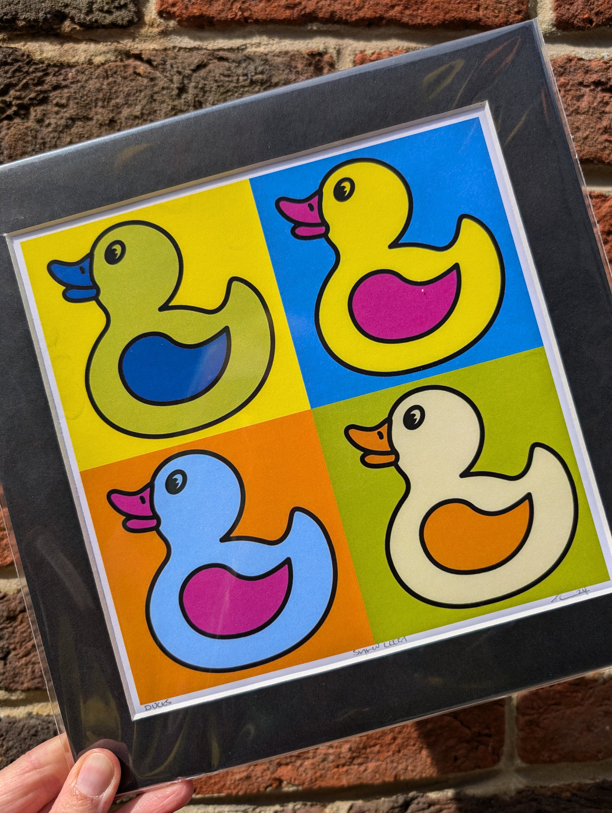 Square Warhol Style Pop Culture Print - 6 Styles Available