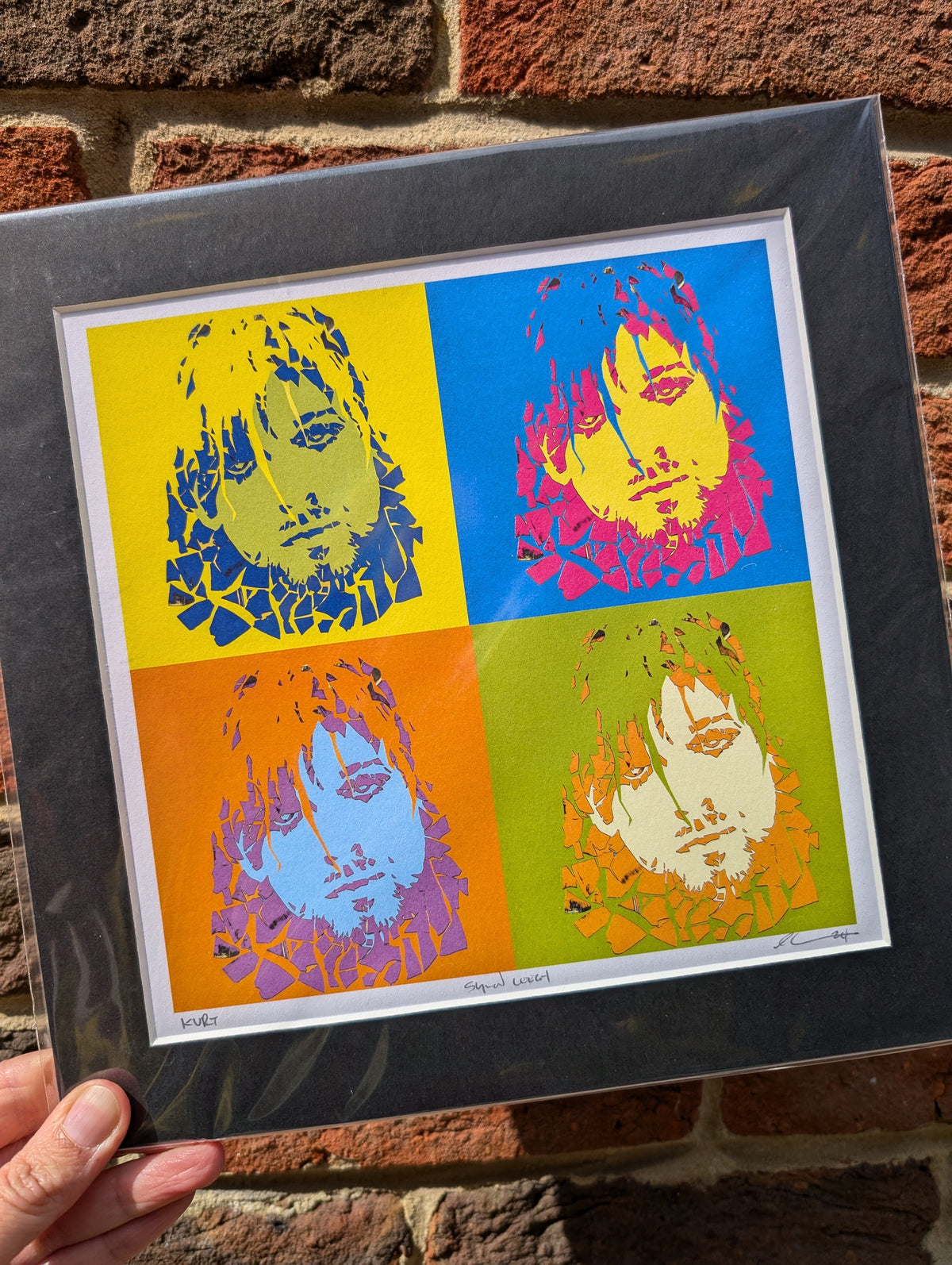 Square Warhol Style Pop Culture Print - 6 Styles Available