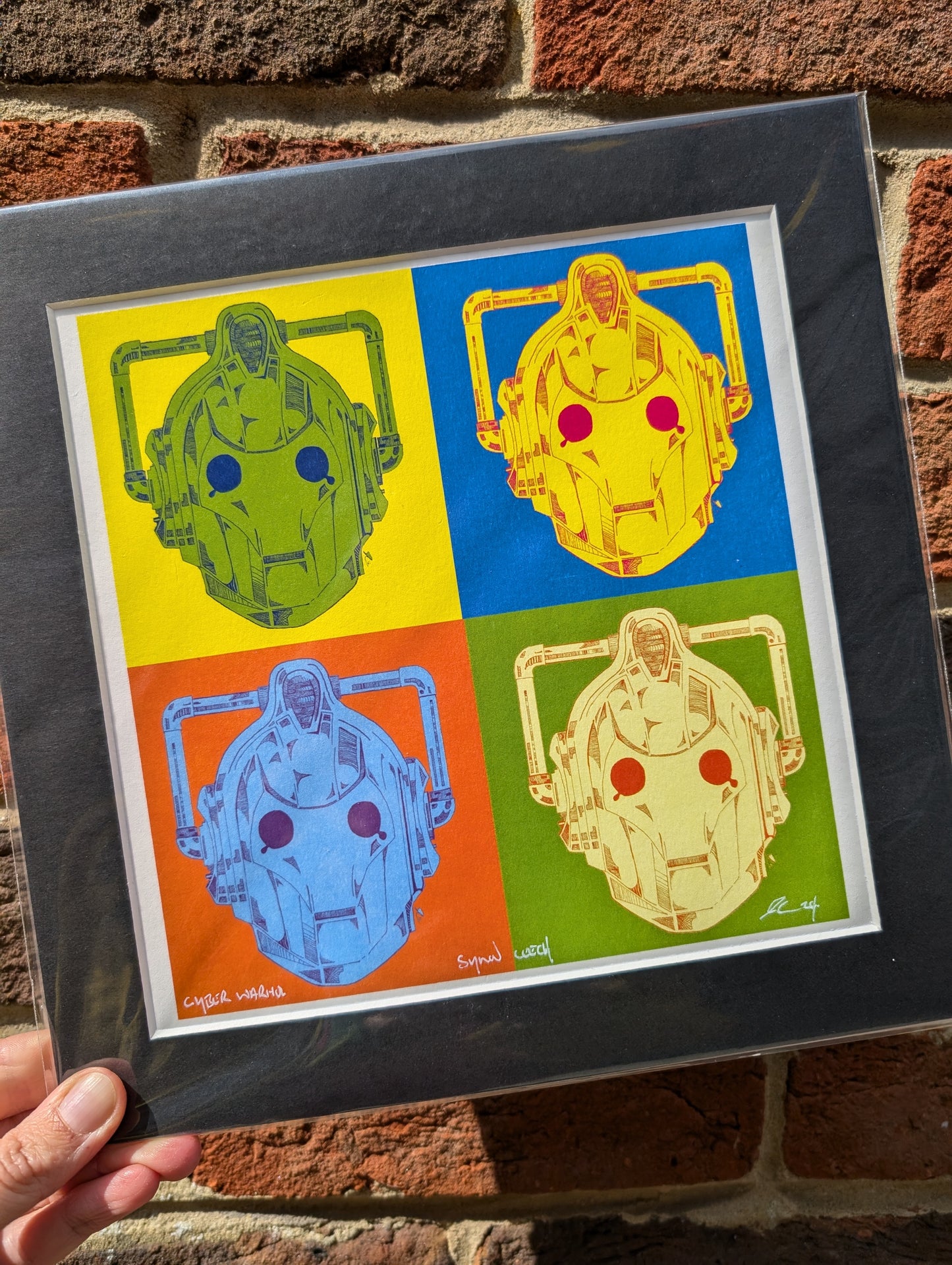 Square Warhol Style Pop Culture Print - 6 Styles Available