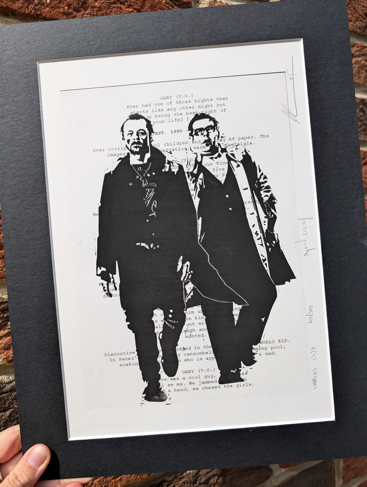 'Cornetto Trilogy' Lino Print - 3 films to choose between.