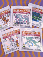 Sublimination Crayon Mini Kit With Tote- 5 designs Available