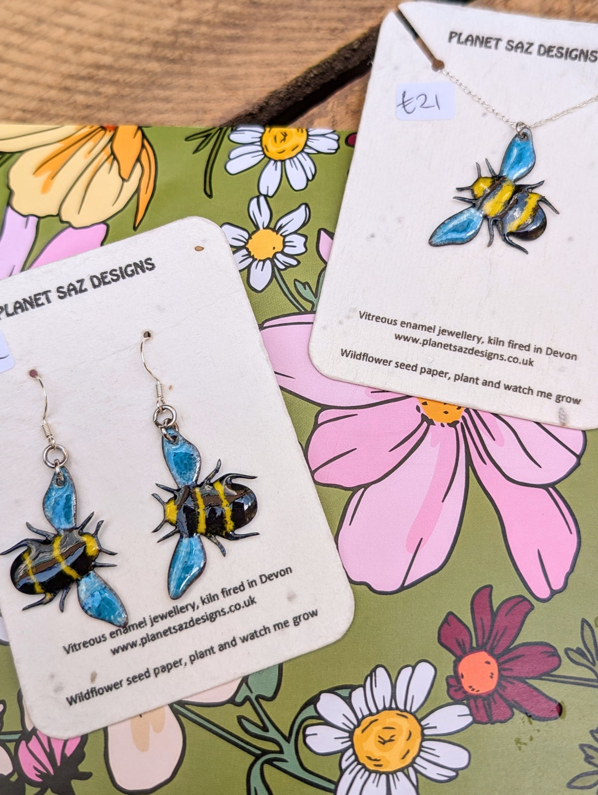 Bee Handmade Enamel Jewellery