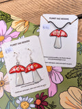 Toadstool Handmade Enamel Jewellery