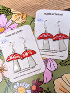 Toadstool Handmade Enamel Jewellery
