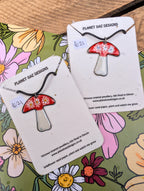 Toadstool Handmade Enamel Jewellery