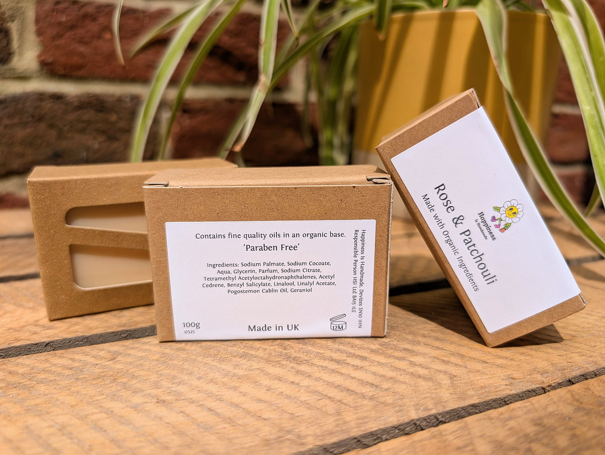 Organic Base Soap Bars - Scent Options Available