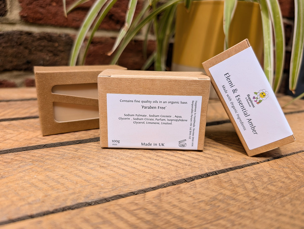 Organic Base Soap Bars - Scent Options Available