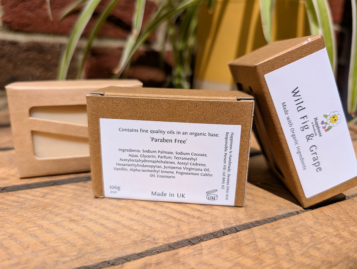 Organic Base Soap Bars - Scent Options Available