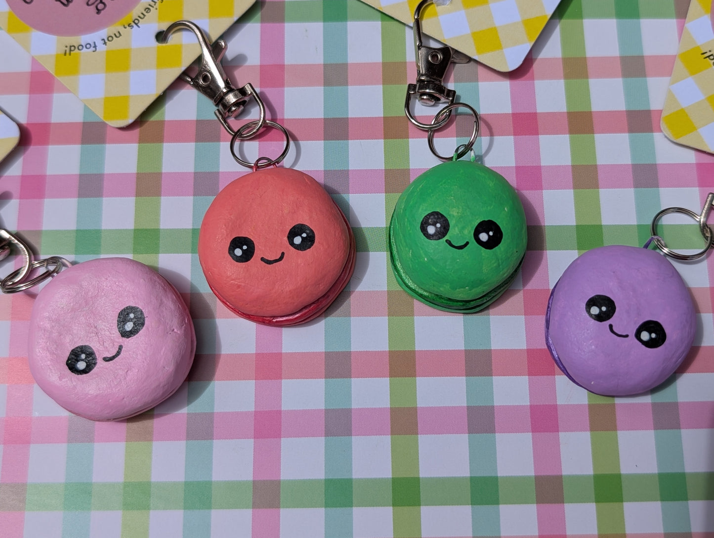Clay Buddy Sweet Treat Bag Charm/Keychain - 7 styles to choose from