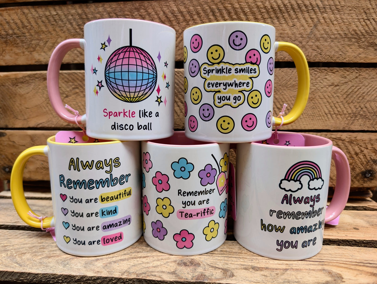 Positive Affirmation Mugs - 5 styles to choose from!