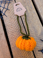 Handmade Crochet Car Mirror Buddies - 3 Available Designs