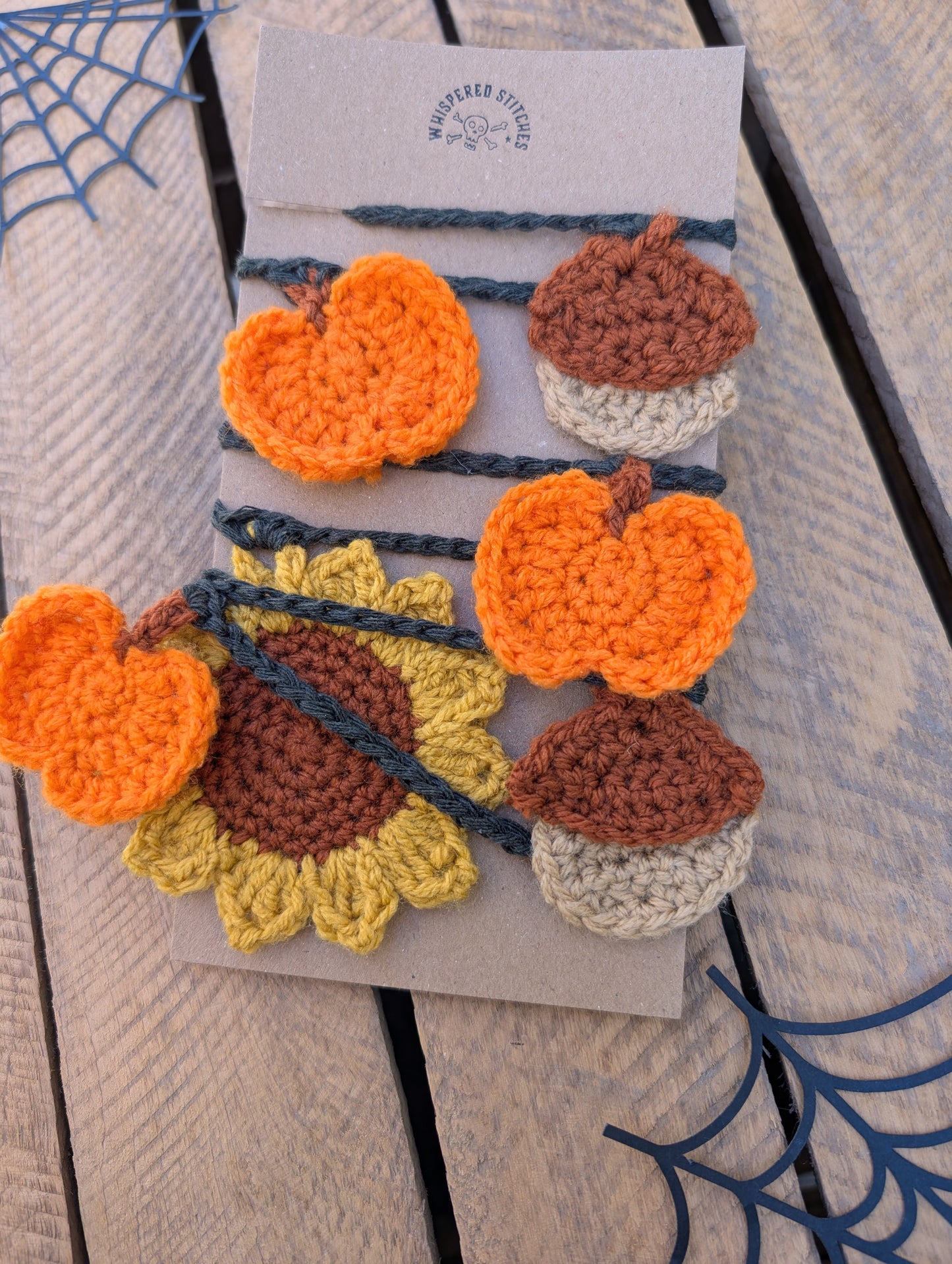 Autumnal Handmade Crochet Garlands - 2 Available Designs
