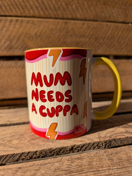 Mum Needs A Cuppa Mug