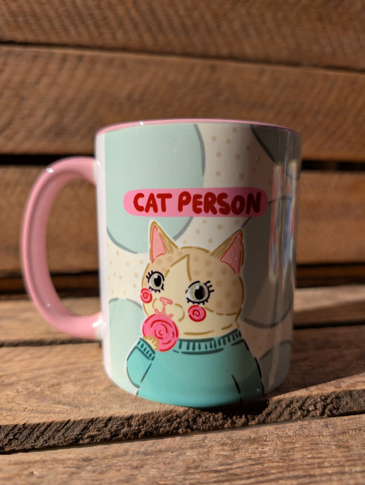 Cat Person Mug