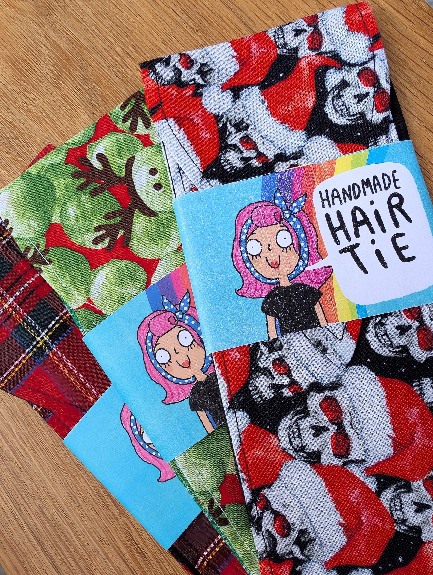 Festive Handmade Headbands - 3 Fabric Choices