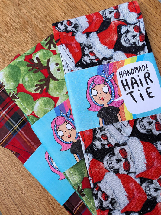 Festive Handmade Headbands - 3 Fabric Choices