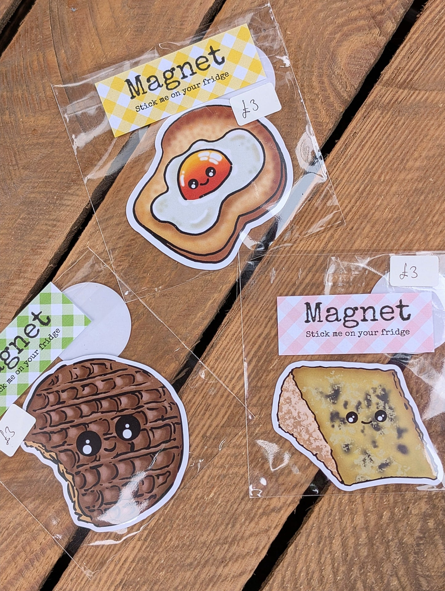 Foodie Friend Magnets - 3 variations to choose from