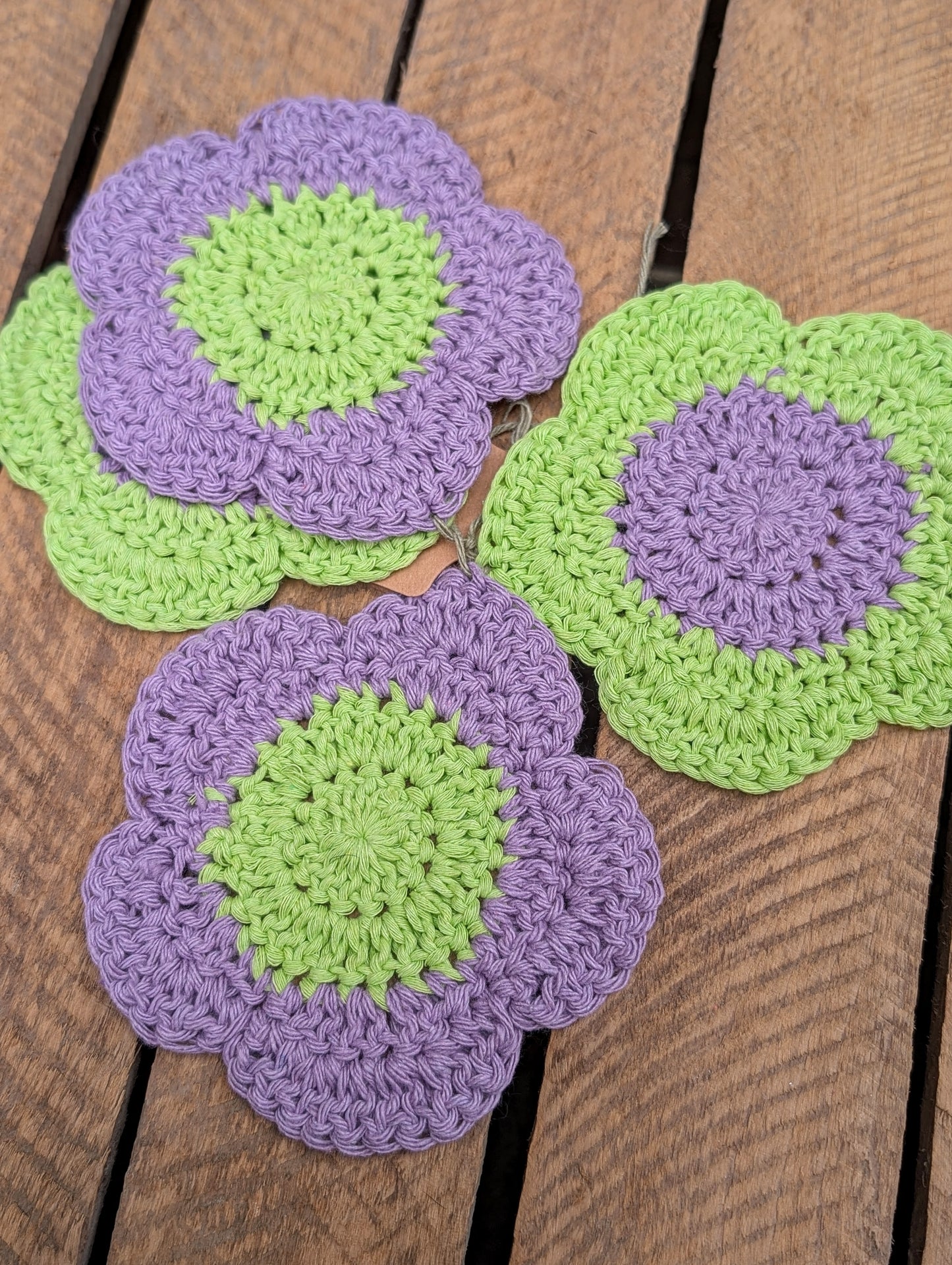 Flower Coasters - Set Of 4