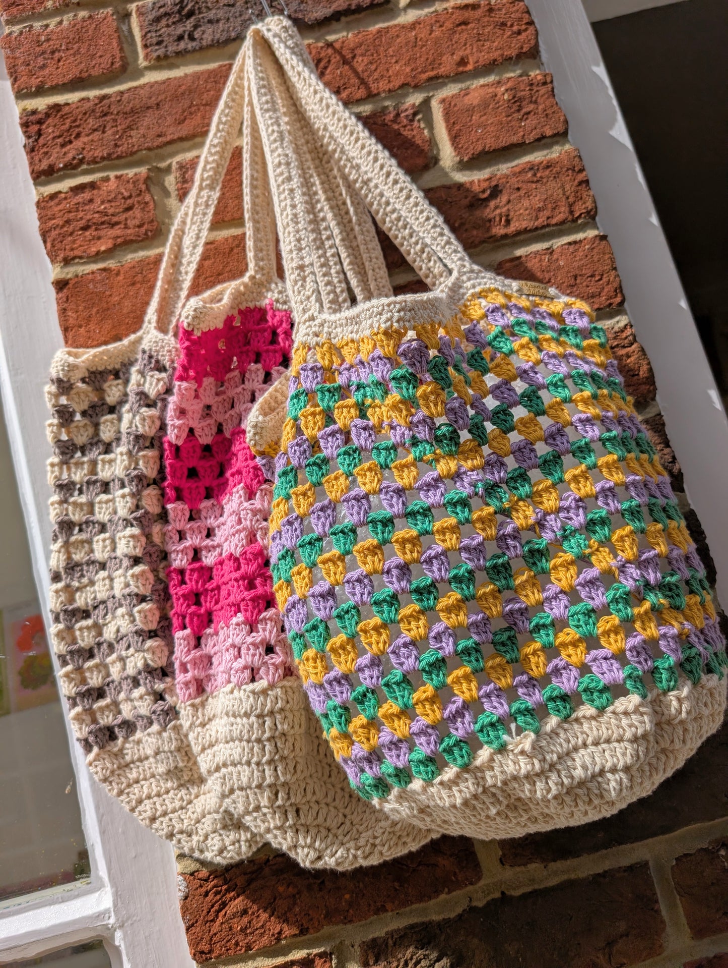 Handmade Crochet Market Bags