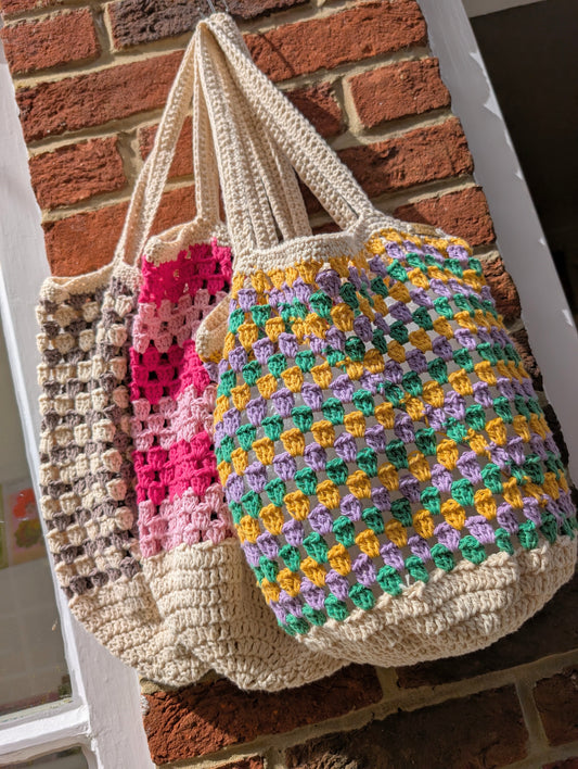 Handmade Crochet Market Bags