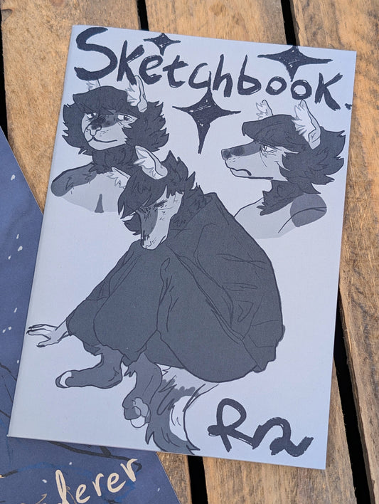 A5 Sketchbook Zine By Rook's Treasures