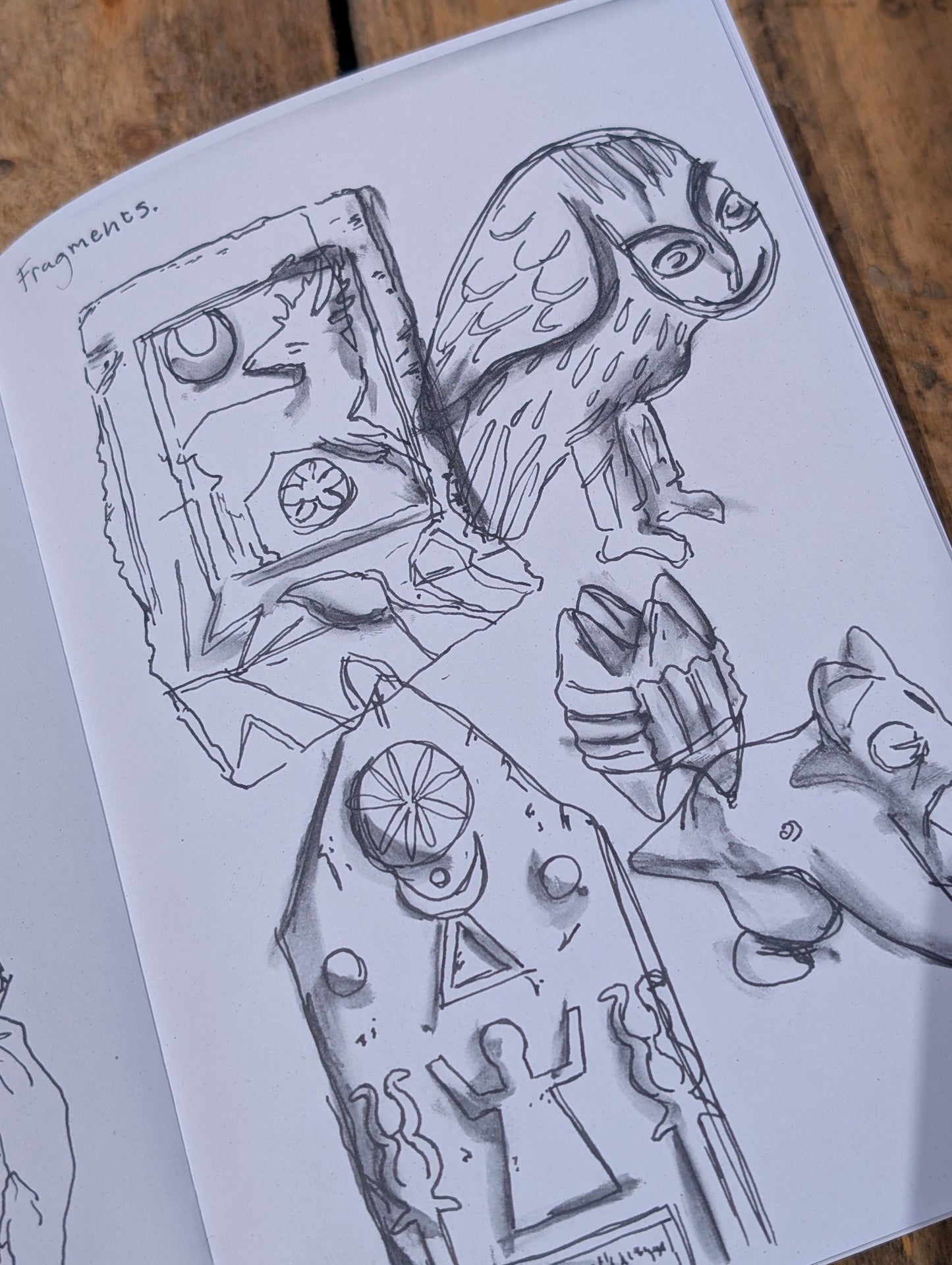 A5 Sketchbook Zine By Rook's Treasures