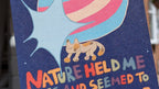 'Nature Held Me' A5 Trans Pride Print