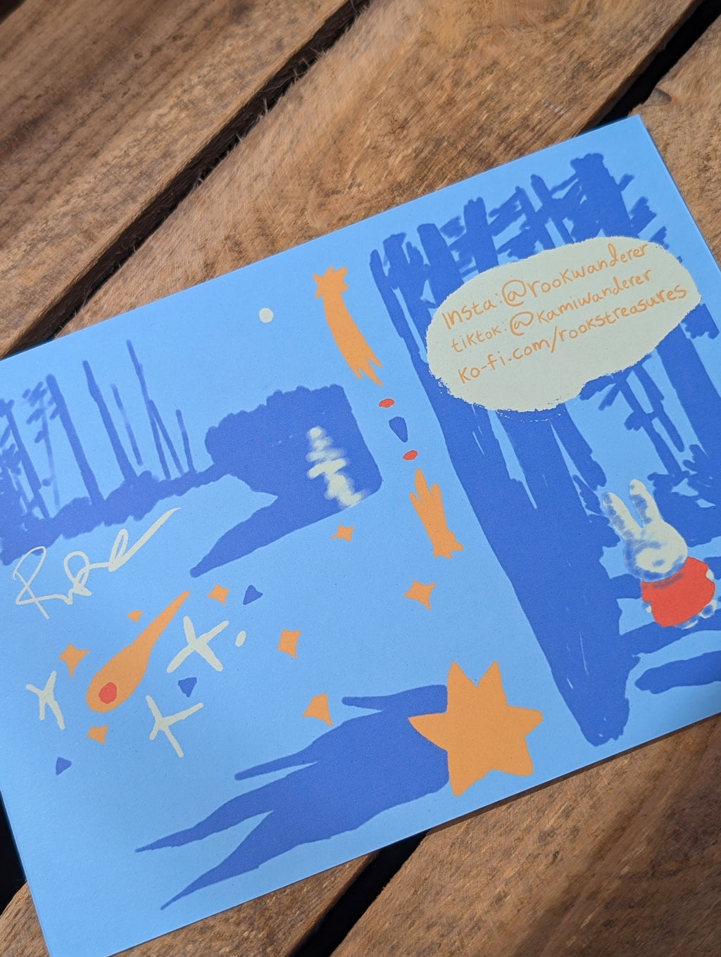 'Miffy Is Lost' A5 Print