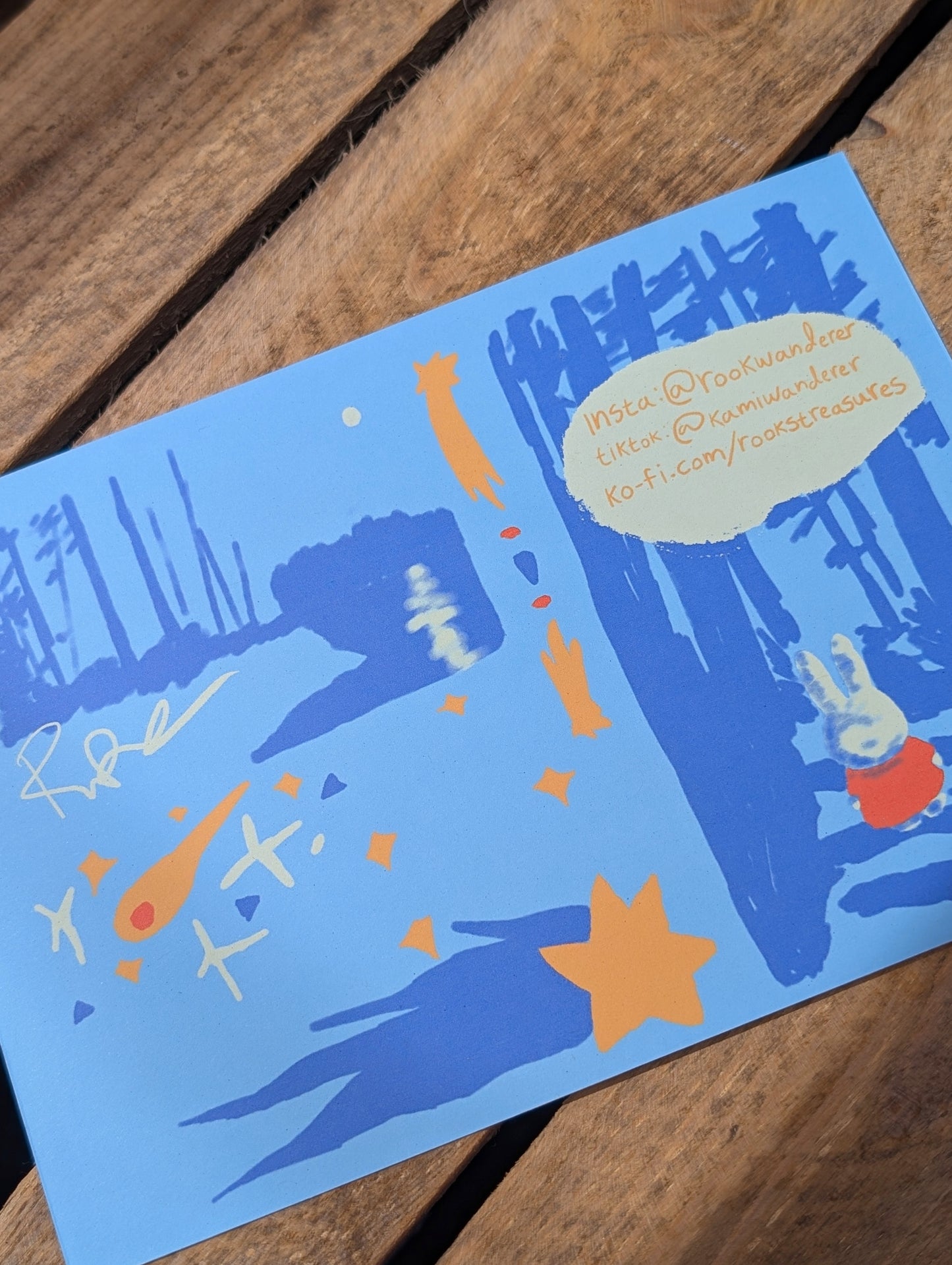 'Miffy Is Lost' A5 Print