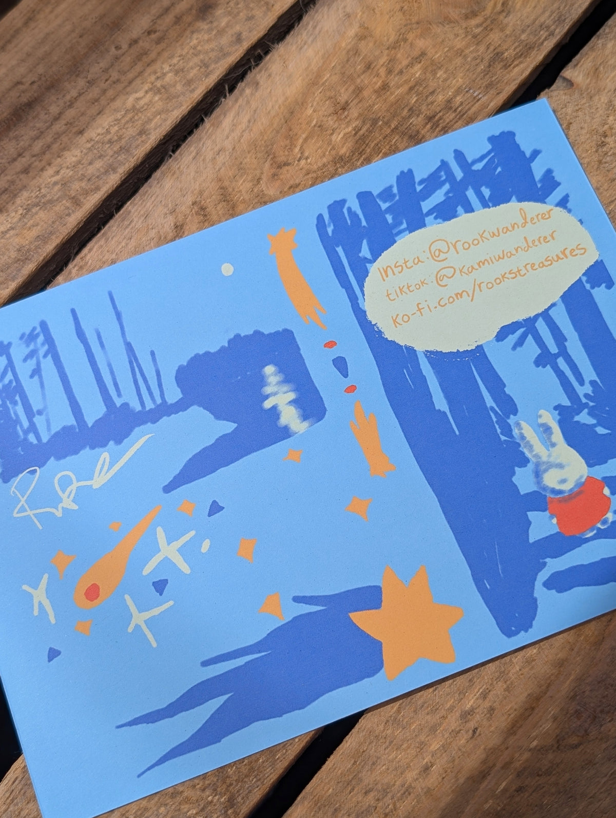 'Miffy Is Lost' A5 Print