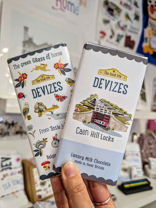 Devizes Chocolate Bar - 2 designs available