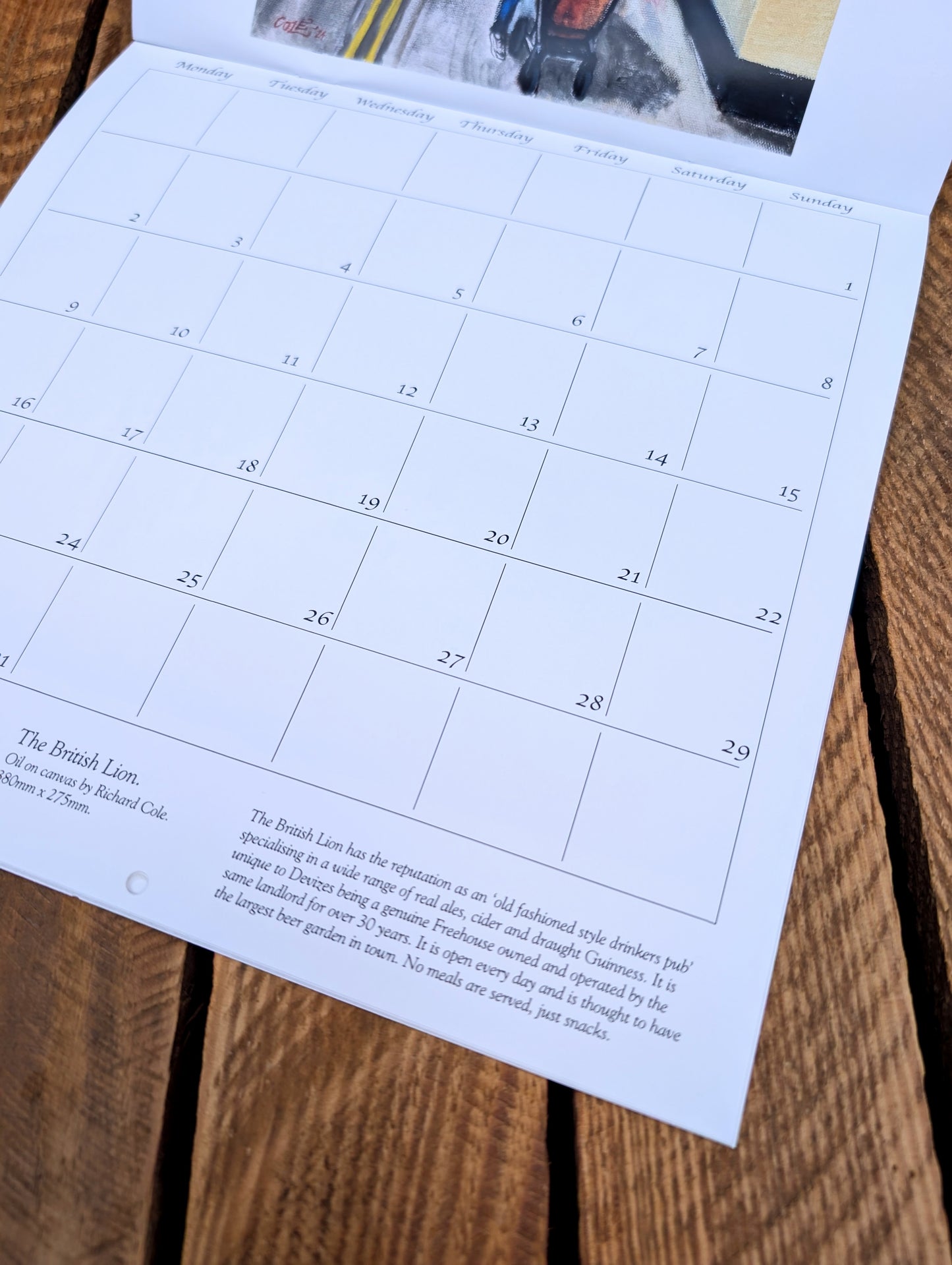Devizes Calendar 2026