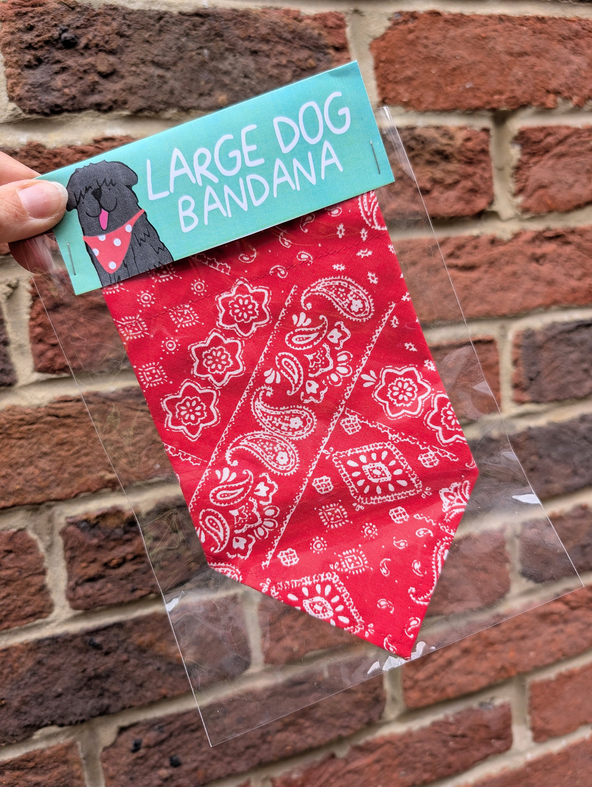 Large Dog Pet Bandana - Multiple Styles Available