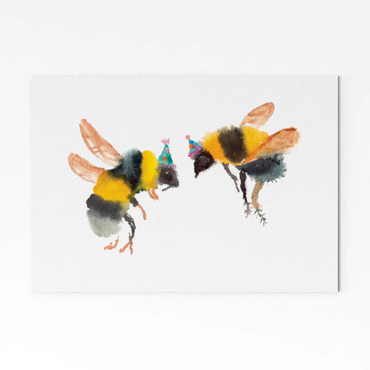 Party Bees A5 Print
