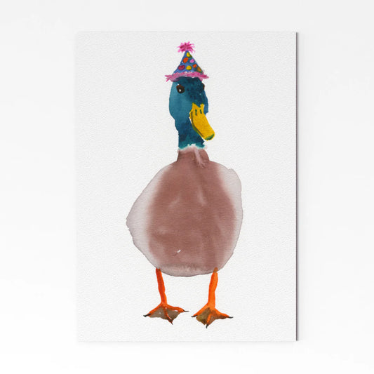 Party Duck A5 Print