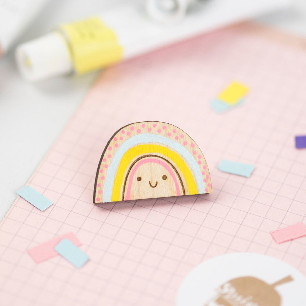 Rainbow Pin Badge