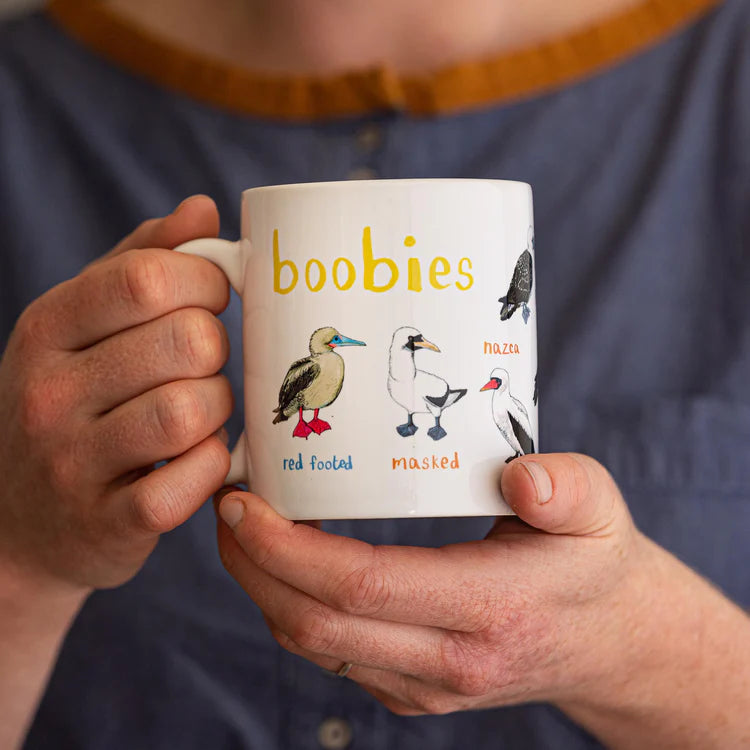 Boobies Ceramic Bird Mug
