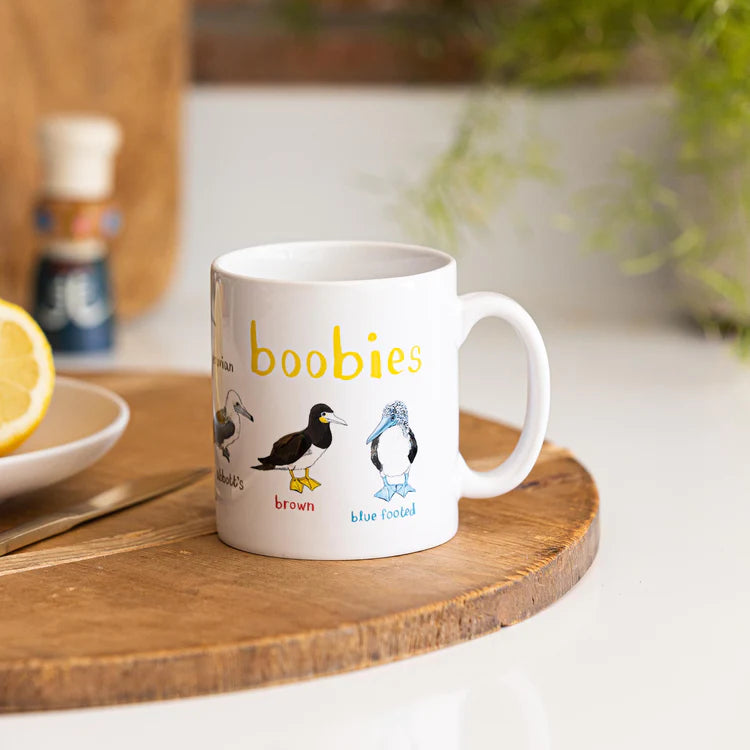 Boobies Ceramic Bird Mug