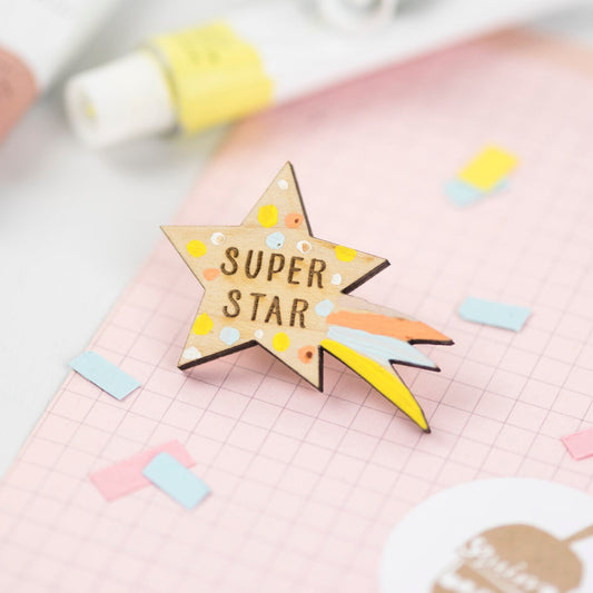 Superstar Pin Badge
