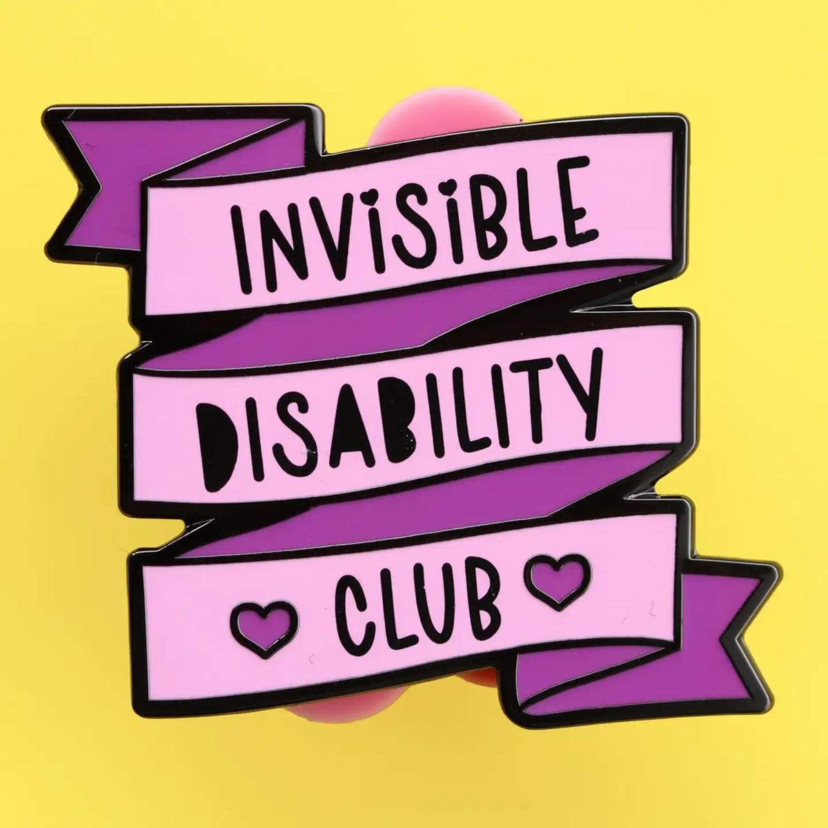 Invisible Disability Club Pin
