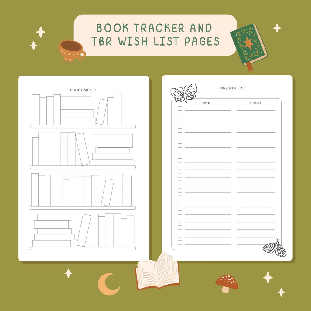Fantasy Forest Reading Journal