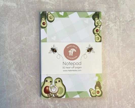 A6 Avacado Notepad