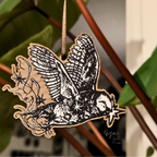 Wooden Decoration - Choose between Fairy, Owl or Moth