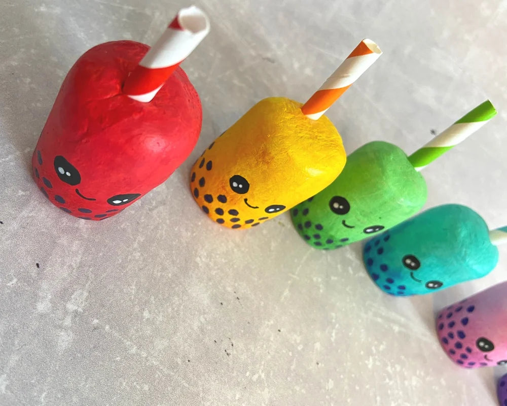 Bubble Tea Desk Buddy - Multiple colours to choose from