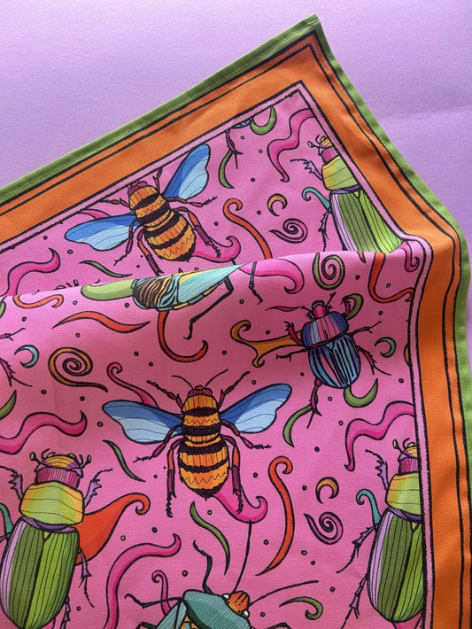 Beautiful Bugs Tea Towel