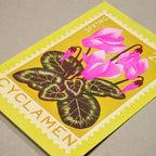 Cyclamen A5 Risograph Print
