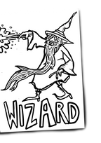 Magic And Monsters! Colouring Book