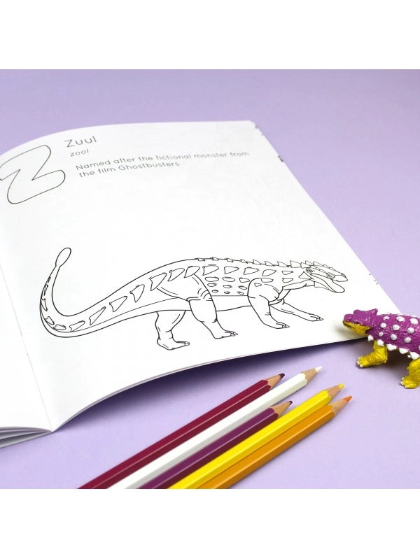 Abc Dinosaur Colouring Book