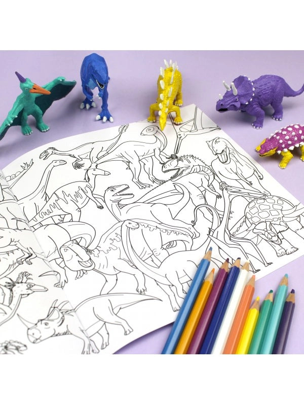 Abc Dinosaur Colouring Book