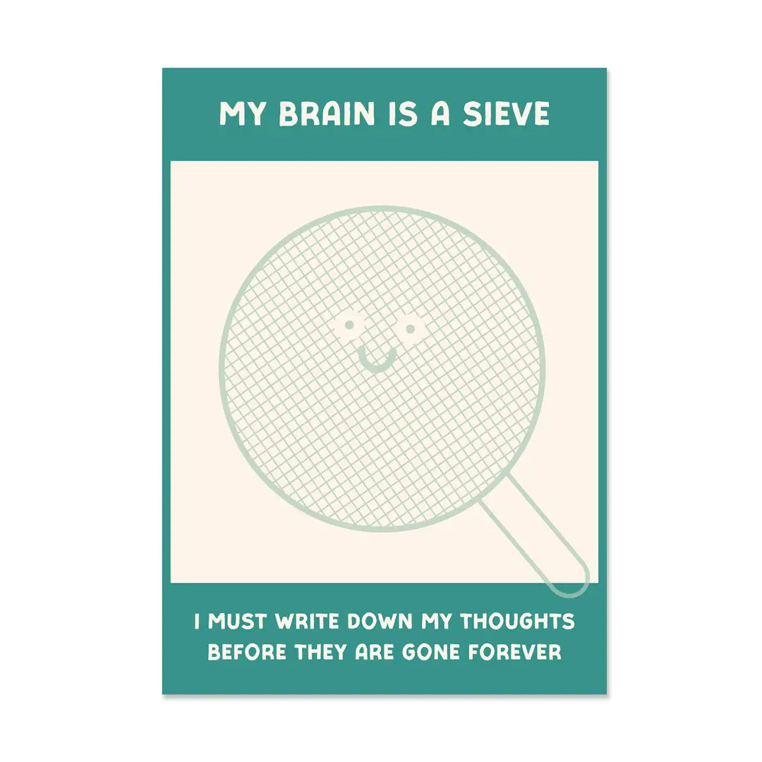 A6 Seive Notepad